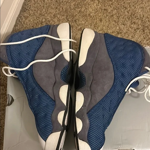 MENS 10 JORDAN 13 FLINTS WORN ONCE - Picture 2 of 5